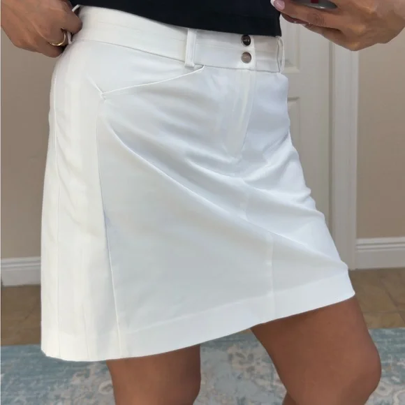 Polo Ralph Lauren golf white Mini Skirt - Picture 3 of 6